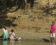 Waschtag am Usumacinta