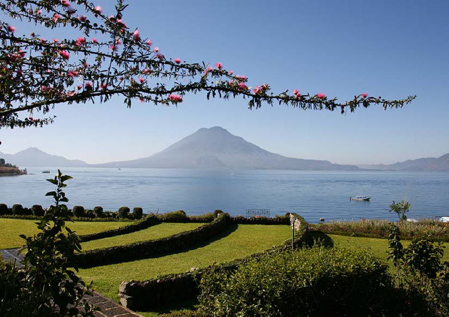 Atitlan See in Guatemala